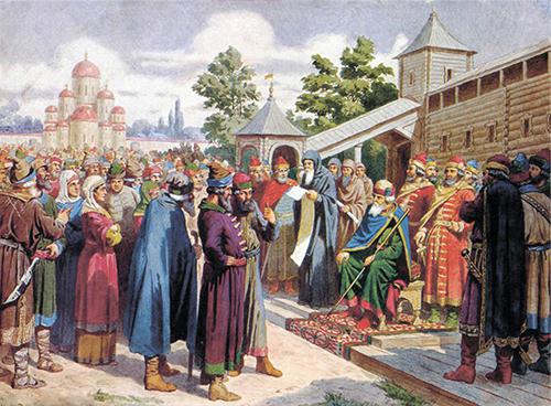 Древнерусское государство достигло расцвета в период правления князя