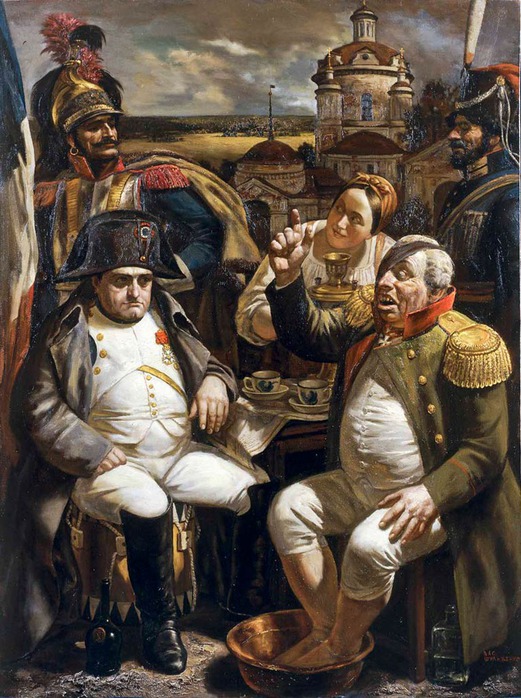 Кутузов и Наполеон Василий Шульженко