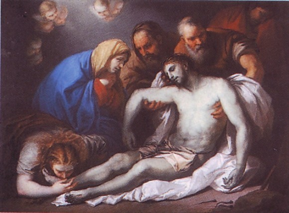 А. Венецианов. Оплакивание Христа, 1811 г.