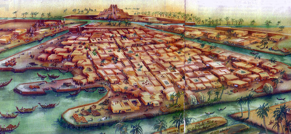 Аккадский город периода наибольшего могущества Аккадского царства