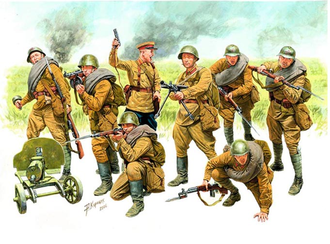 Советская армия перед - и в первые годы Великой Отечественной