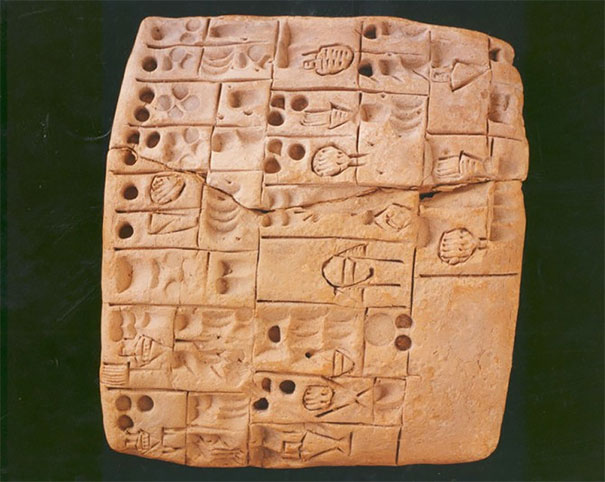 Первый написанный рецепт (5000 лет)
