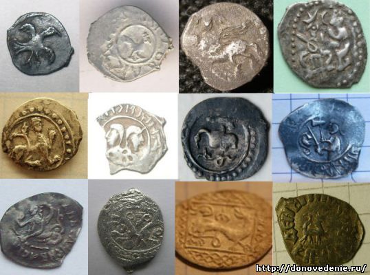 Средневековые монеты Руси