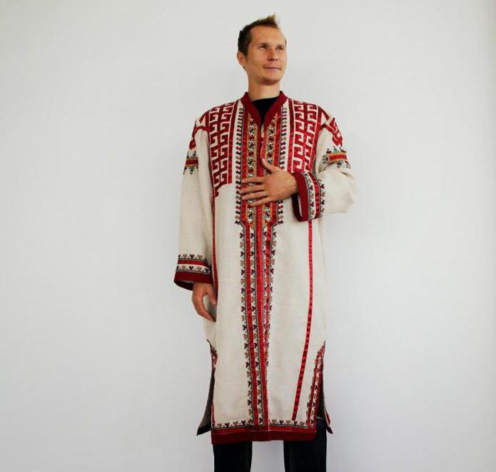 мужской чувашский национальный костюм