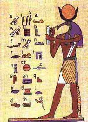 первые следы иероглифического письма в Древнем Египте