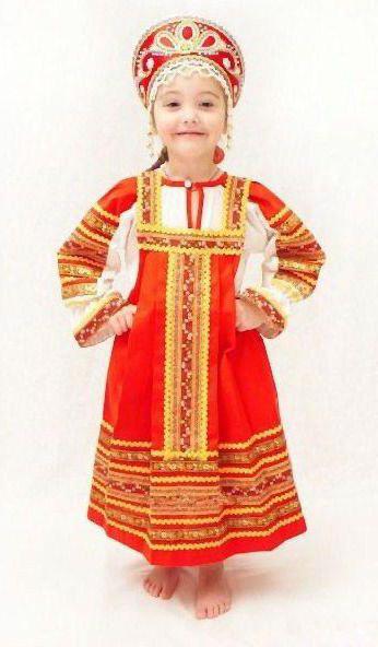 сарафан русский народный для девочки