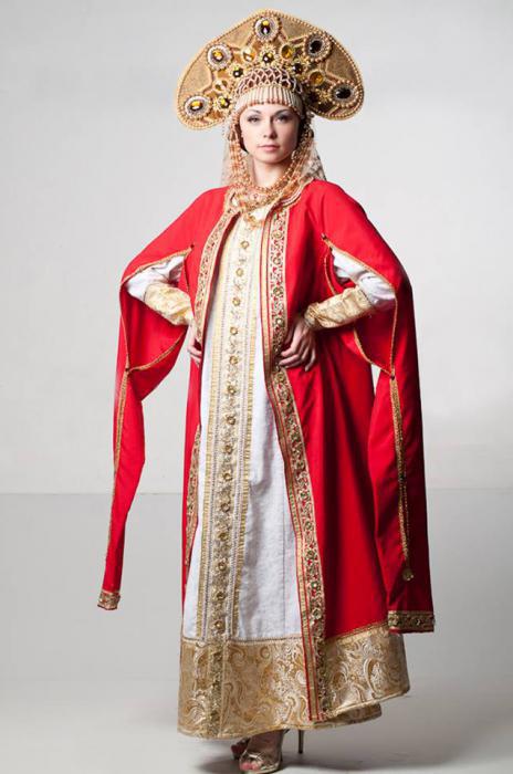 женская славянская одежда
