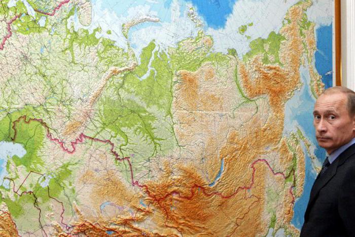 география территория россии