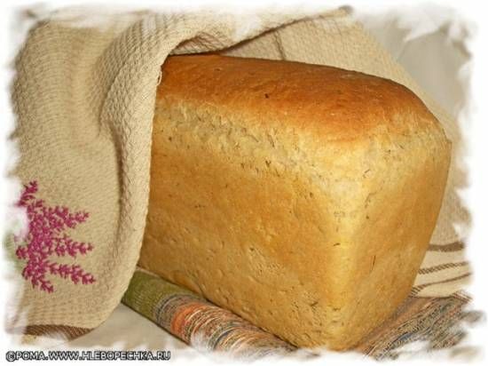 Белый хлеб из пшеничной
