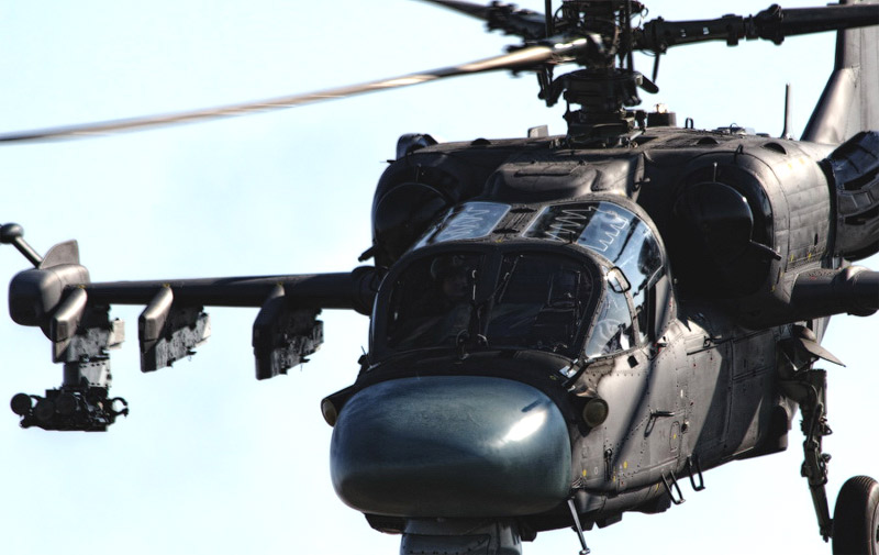 Ударный вертолет Ка-52 «Аллигатор»