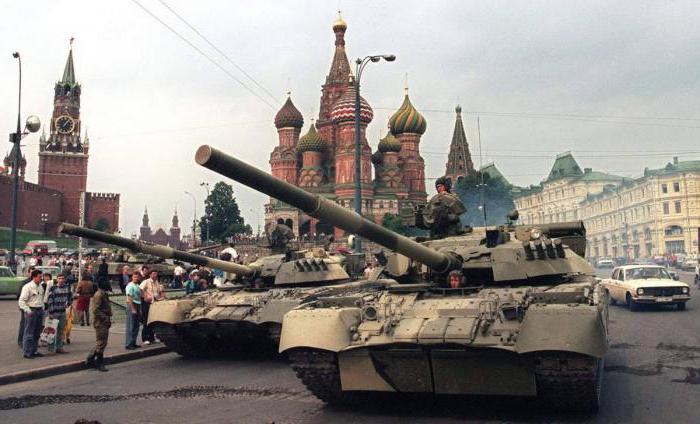 Августовские события 1991 года распад СССР