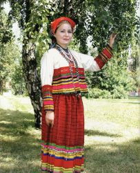 народный костюм россии