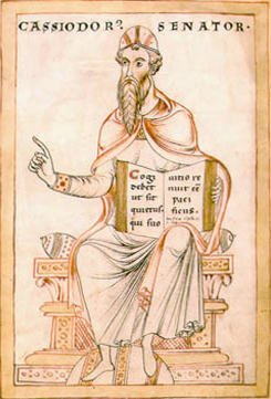 Римский писатель и ученый Флавий Магн Аврелий Кассиодор