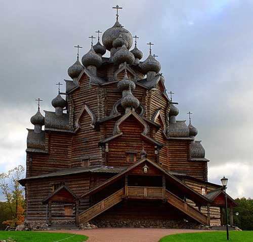 Древнерусская архитектура зодчество Преображенская церковь