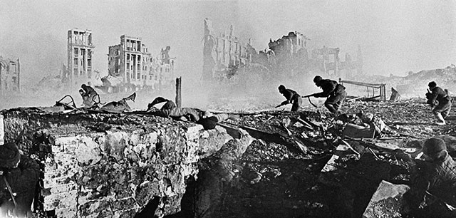 Сталинград в тисках немецкой армии