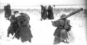 Под Сталинградом, зима 1942 г.