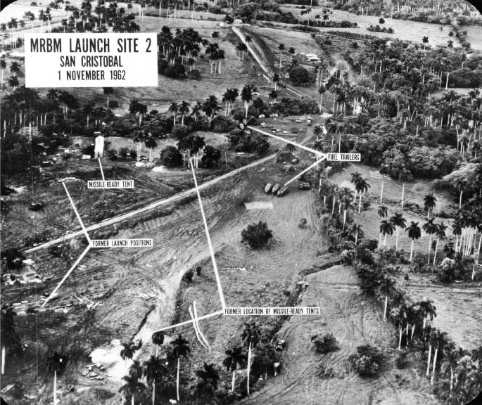  U.S. National Archives & Records Administration РАКЕТЫ НА КУБЕ. Фотография с воздуха. 1962