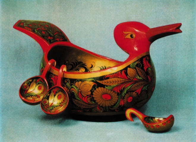 Ковш-утка с навесными ковшиками. 1970