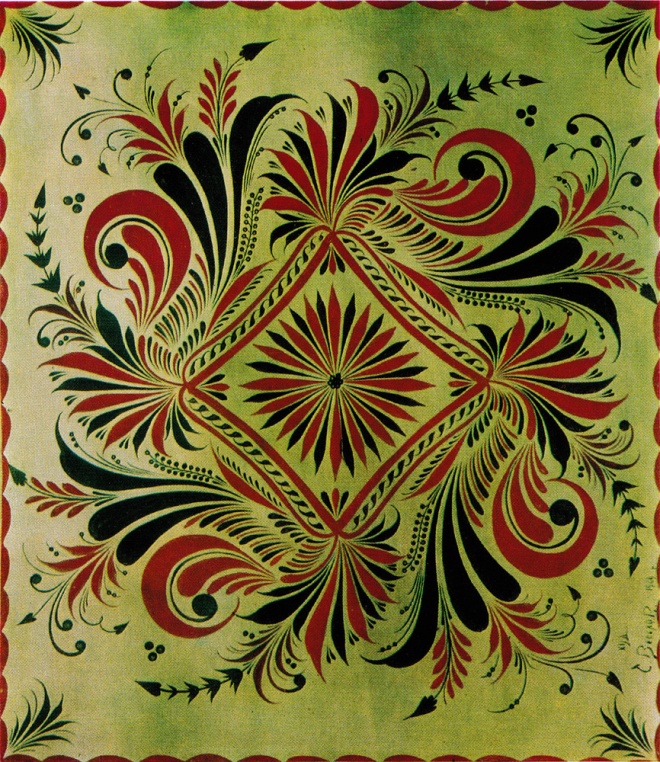 Декоративное панно. 1960-е