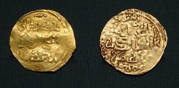 Золотые монеты Чингисхана