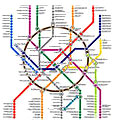 Интерактивная схема метро Москвы