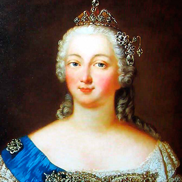 Елизавета I Петровна, российская императрица из династии Романовых