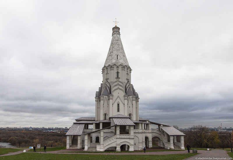 Коломенское - Церковь Вознесения Господня - объектив Canon EF 16-35 mm F/2.8 L II USM