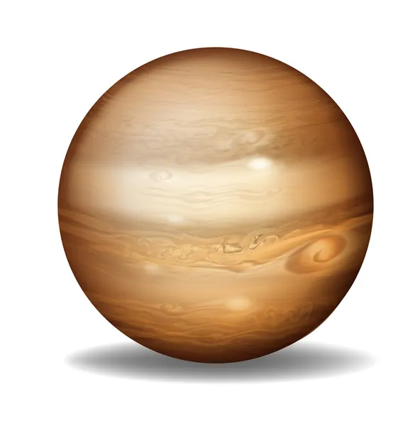 Планета Юпитер — стоковый вектор