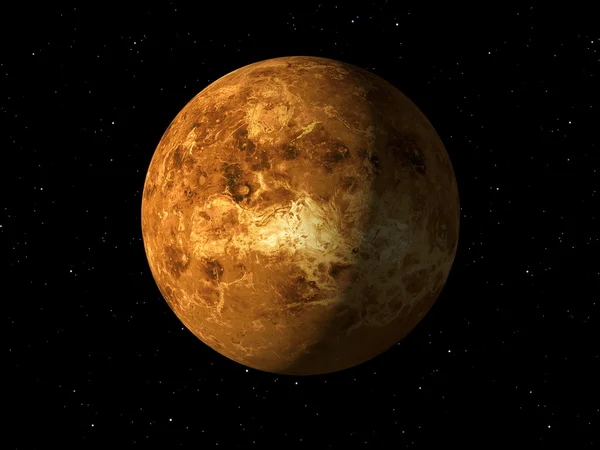 Планета Венера с НАСА текстуры — стоковое фото