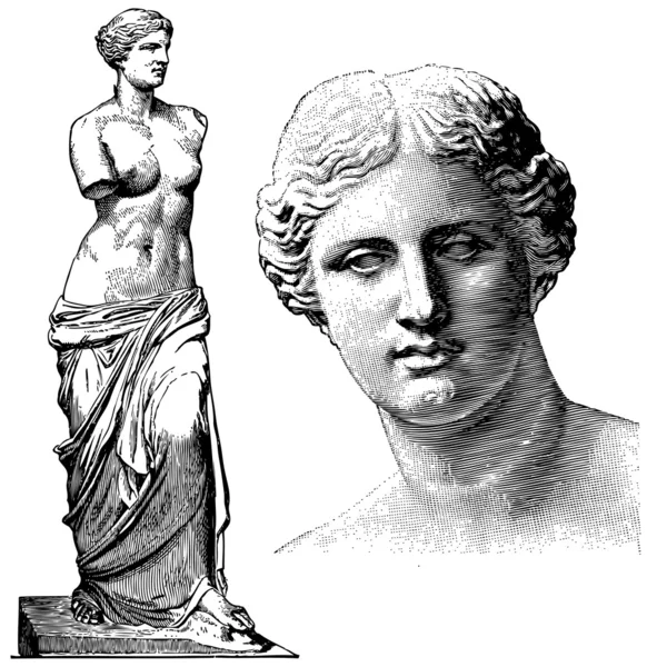 Статуя Афродиты — стоковое фото