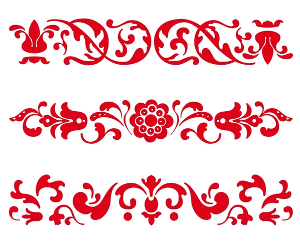 Традиционное российское украшение — стоковый вектор