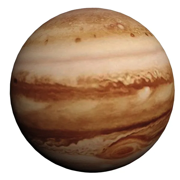 Эта Ницца 3D картина показывает планеты Юпитер — стоковое фото
