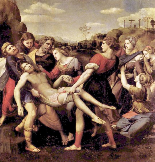 Рафаэль. Положение во гроб. 1507