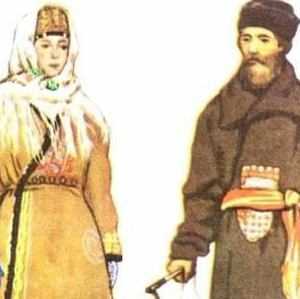 Как в старину одевались русские люди в старину